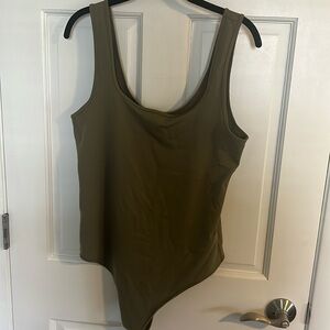A&F Seamless Fabric Tank Bodysuit